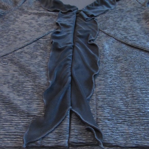 Chico's Blazer Ruffle Front - Picture 10 of 16